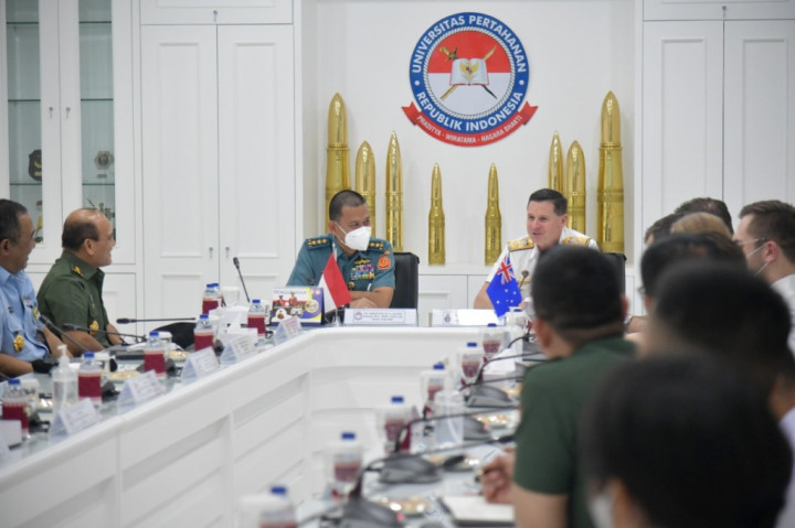 Rektor Unhan Jamu KSAL Australia, Sempat Bahas Keamanan Kawasan