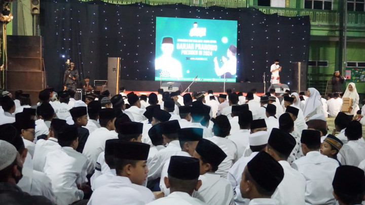 Perkuat Dukungan ke Ganjar, Relawan Gelar Istigasah
