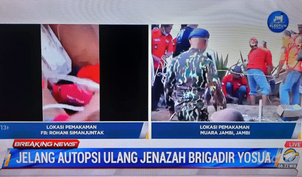 Peti Sudah Diangkat, Jenazah Brigadir J Langsung Dibawa ke RSUD Sungai Bahar