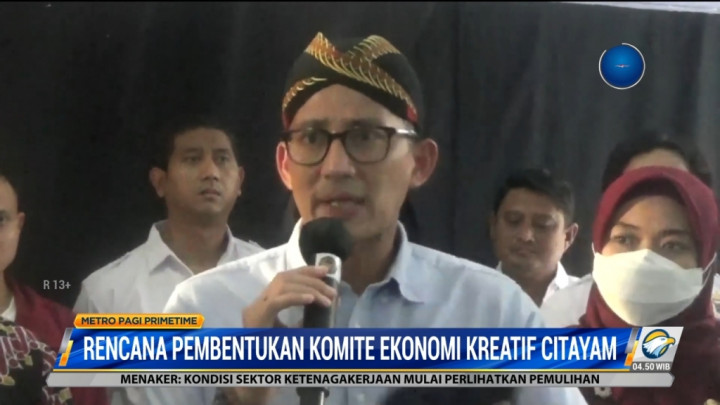Baim Wong Cabut HAKI, Sandiaga Uno Ambil Momentum