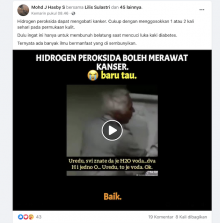 [Cek Fakta] Mengoleskan Hidrogen Peroksida ke Kulit Bisa Mengobati Kanker? Cek Dulu Faktanya
