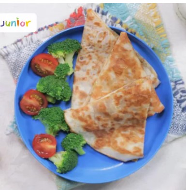 Lihat resep dan cara buat cheeseburger quesadilla dari Endeus TV di bawah ini. (Foto: Dok. Endeus TV)