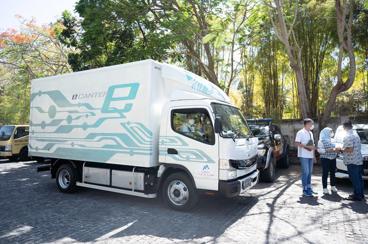 Mitsubishi Fuso eCanter Mulai Diuji Coba, Mulai dari Bali