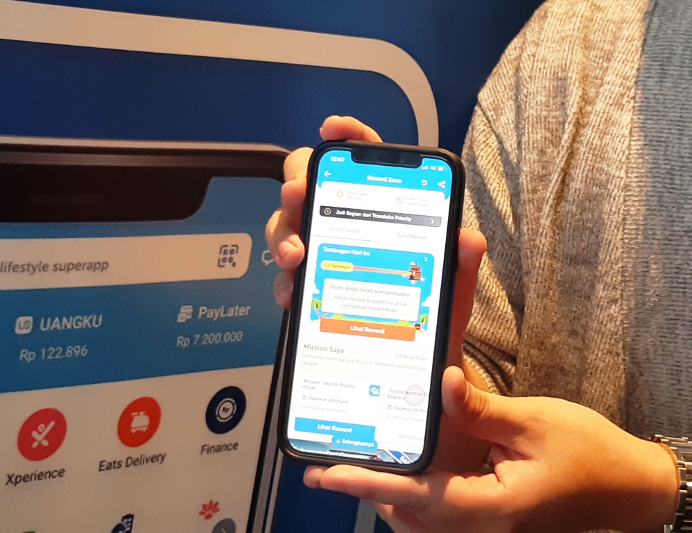 Wajah Baru Traveloka Points (Foto: A. Firdaus/Medcom.id)