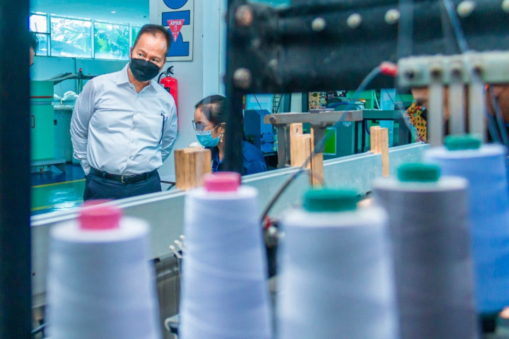 Menperin: Pulih dari Pandemi, Utilisasi Industri TPT Naik Jadi 70%