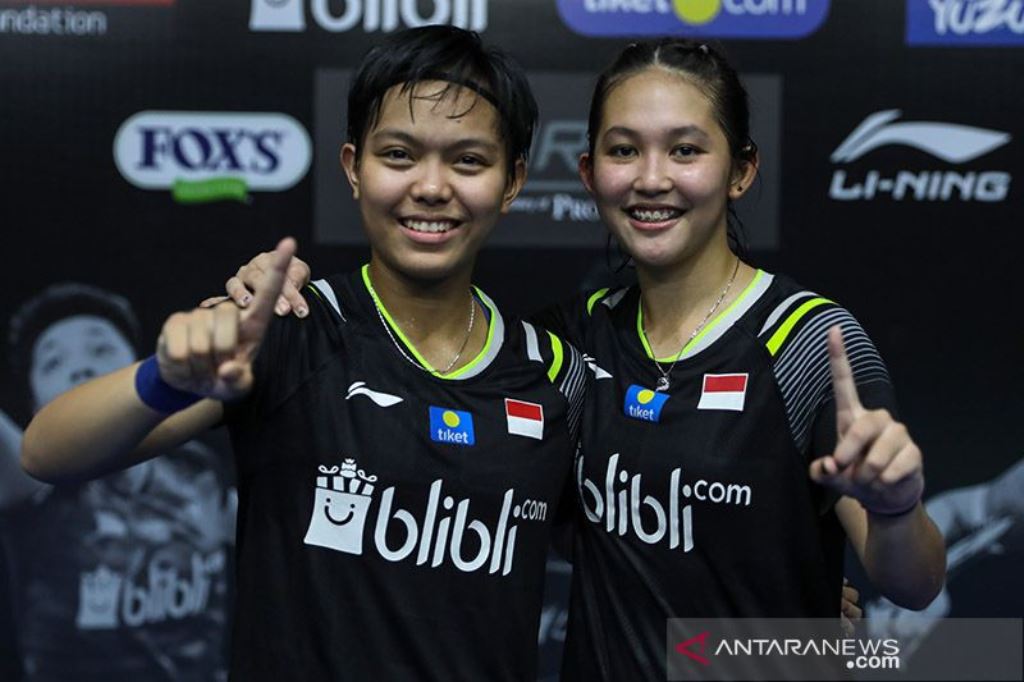 Ribka Sugiarto/Siti Fadia Silva Ramadhanti. (Foto: Antara/HO-Tim PBSI)