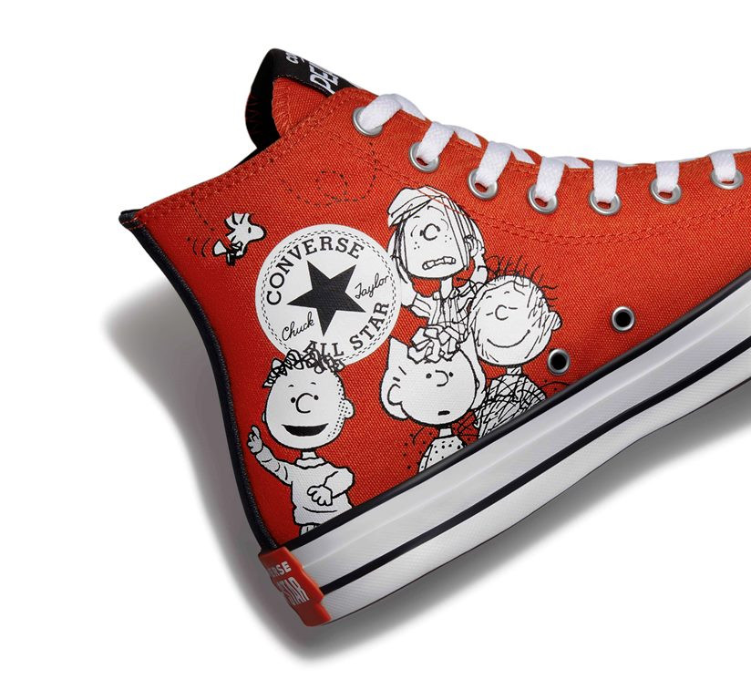 Converse Peanuts Chuck Taylor All Star Red. (Foto: Converse)