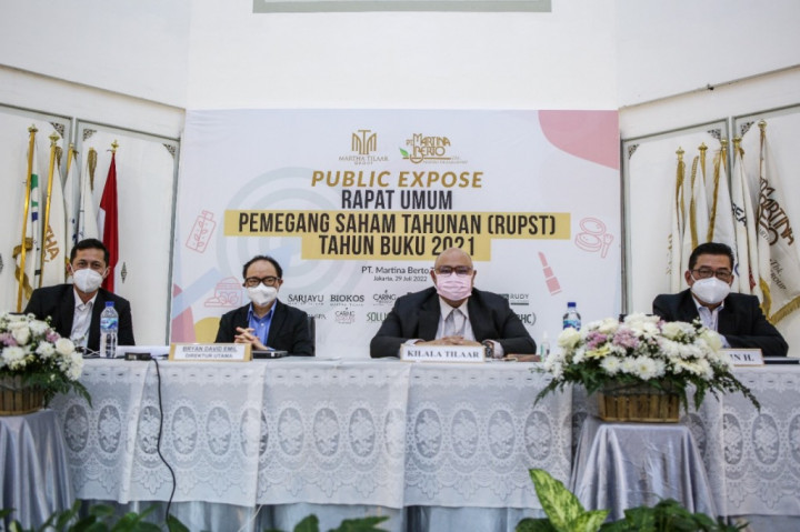 Mampu Tekan Kerugian, Bisnis Kosmetik Penyumbang Terbesar Penjualan Martina Berto