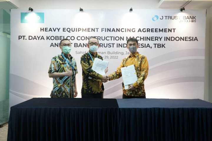 3 Sektor Kembali Bangkit, J Trust Bank Gandeng Kobelco Indonesia