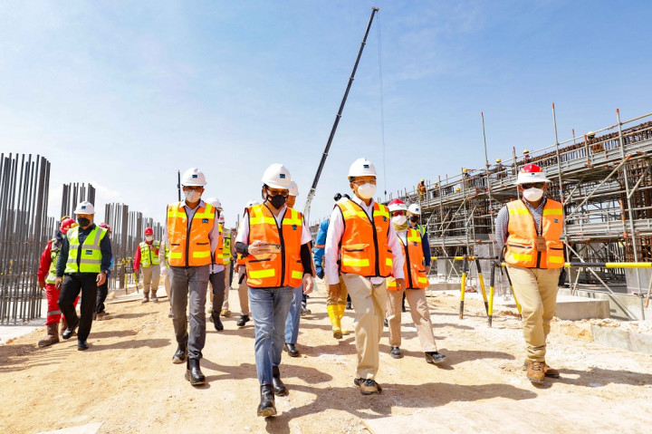 Menteri ESDM: Pembangunan <i>Smelter</i> Freeport Semakin Berprogres