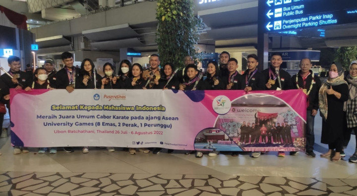 Karateka Indonesia Borong 8 Emas di Asean University Games di Thailand