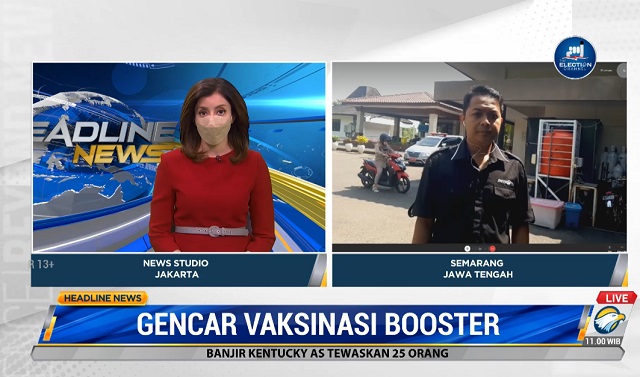 Warga Semarang Bisa Manfaatkan Aplikasi untuk Daftar Vaksinasi <i>Booster</i>