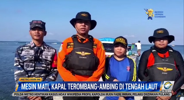 27 Penumpang KM Sumber Surya Dievakuasi usai Terombang-ambing di Laut