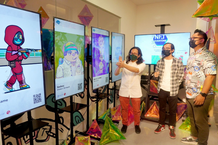 Ganara Art Bersama dan IDNFT  Gelar NFT for Everyone