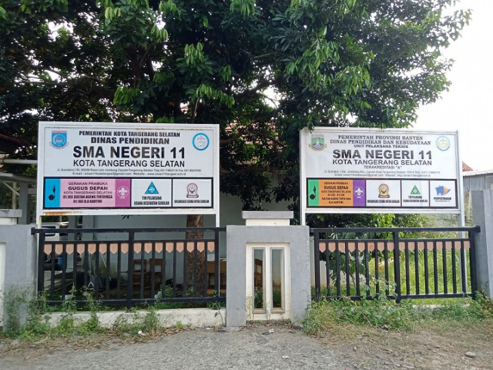 SMAN 11 Tangsel Dijaga Polisi, Antisipasi Serangan Sekolah Lain