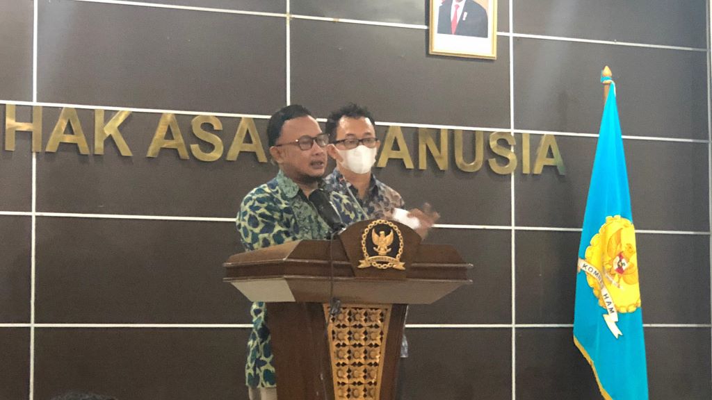 Komisioner Komnas HAM Choirul Anam. (Medcom.id/Theo)