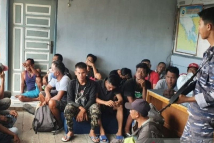 Kapal Pembawa Puluhan PMI Ilegal dari Malaysia Diamankan