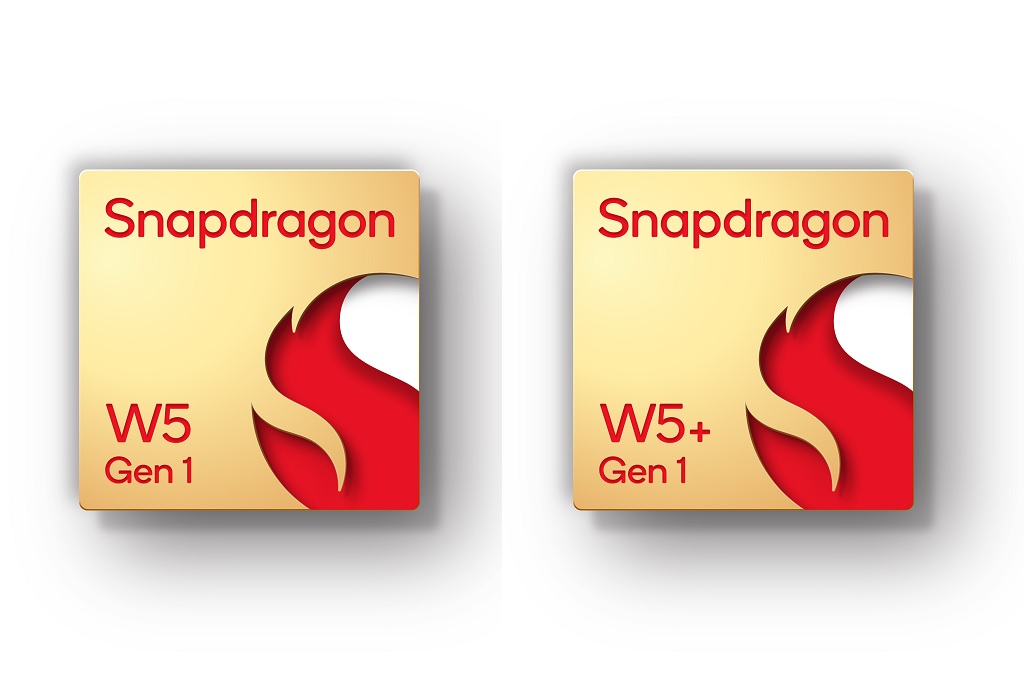 Qualcomm mengumumkan Snapdragon W5+ Gen 1 dan Snapdragon W5 Gen 1.