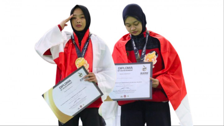 Keren, 2 Mahasiswi Unnes Sabet Medali Emas di Kejuaraan Dunia Pencak Silat