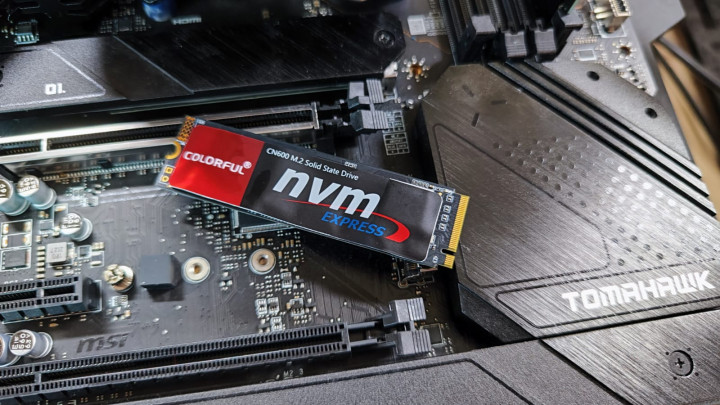 Menjajal Kencangnya M.2 NVMe SSD Colorful CN600 512GB