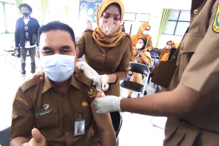26 Ribu Nakes di Kalsel Mulai Divaksin Booster Kedua