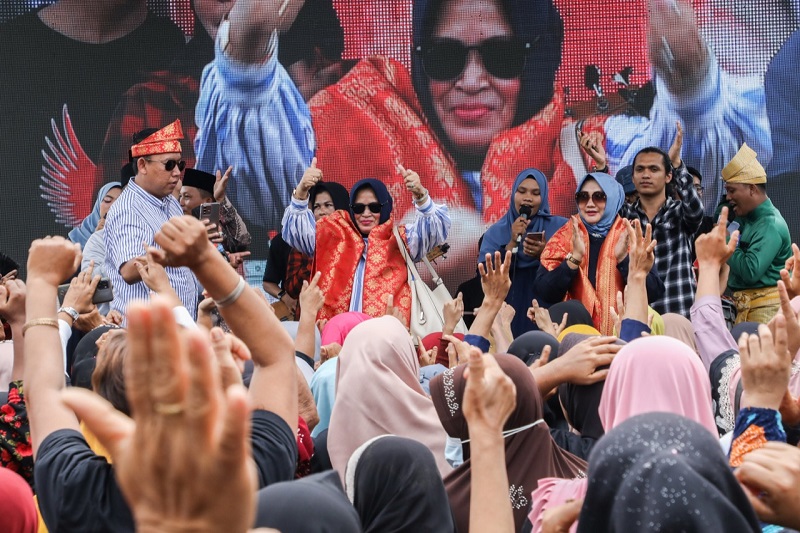 Relawan Des Ganjar di Langkat, Sumatra Utara. (Istimewa)