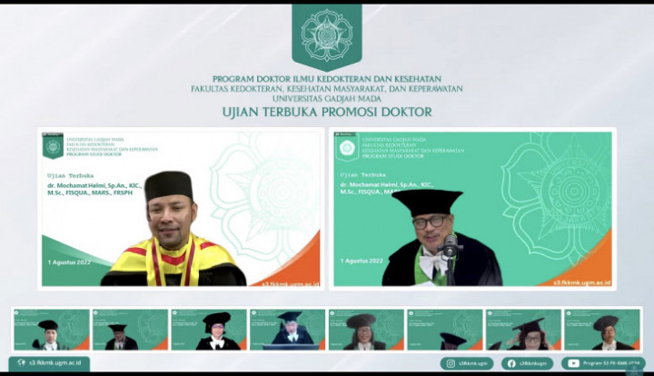 Teliti Kesiapan Tim Medis ICU Hadapi Lonjakan Pasien Kritis Covid-19, Helmi Dapat Gelar Doktor dari UGM