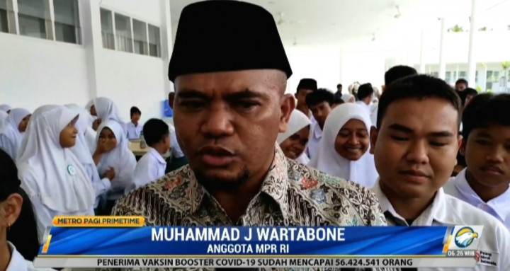 Siswa Sekolah Sukma Bangsa Sigi Dapat Sosialisasi 4 Pilar Kebangsaan