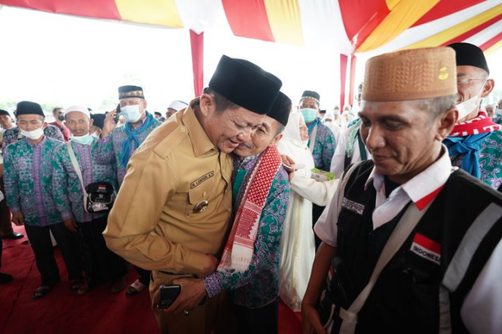 450 Jemaah Haji Tiba di Kabupaten OKU Timur
