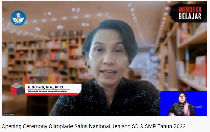 Kemendikbudristek Gelar OSN 2022 Hingga 7 Agustus