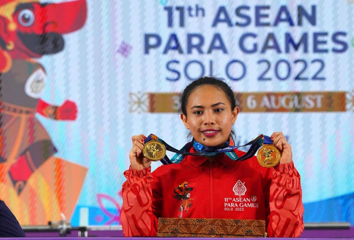 Indonesia Sapu Bersih Para Powerlifting Wanita