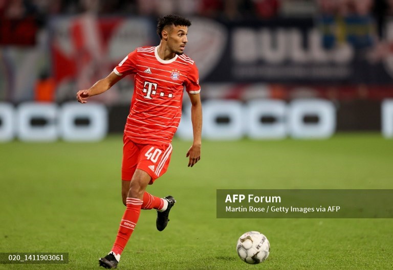Bek Bayern Muenchen, Noussair Mazraoui (AFP/Martin Rose)