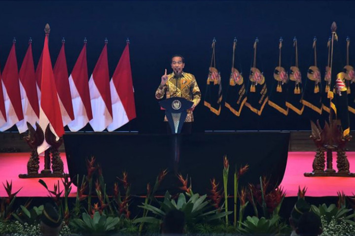 Jokowi Buka Silatnas Purnawirawan TNI AD 2022