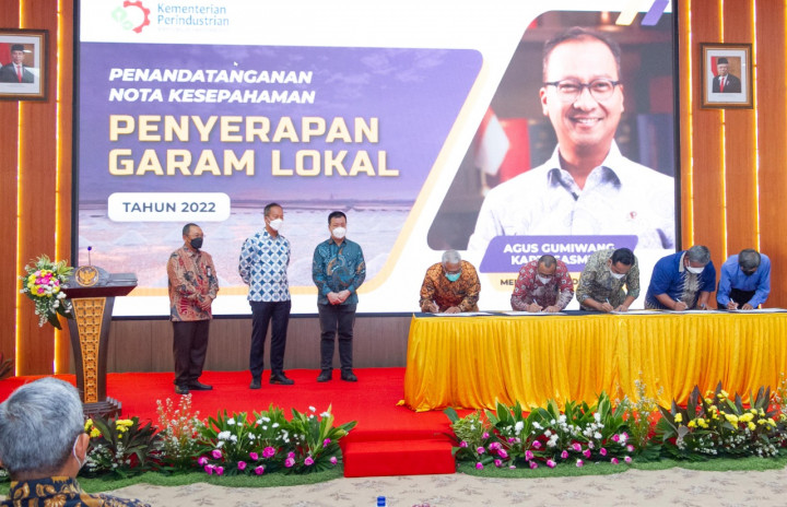 Kemenperin Fasilitasi Industri Serap 1,05 Juta Ton Garam Lokal