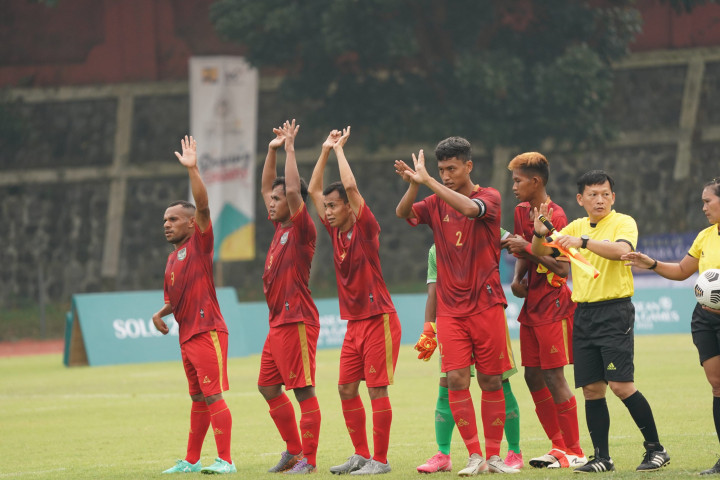 Indonesia Raih Perak Sepak Bola CP