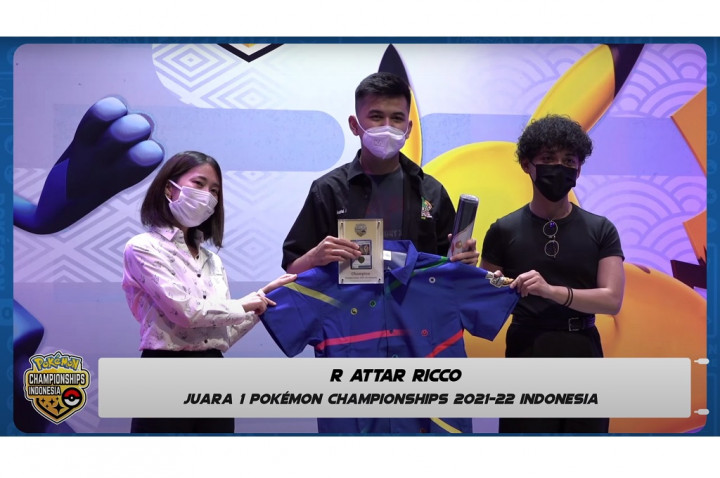 Rafli Attar Ricco Jadi Wakil Indonesia di Pokemon World Championship London 2022