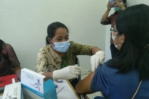 58 Ribu Nakes di Sulsel Sasaran Vaksin Booster Kedua