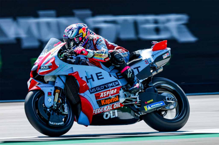 Kurang Beruntung di QTT, Begini Trik Duo Gresini Hadapi MotoGP Inggris