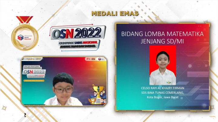 OSN 2022 Ditutup, Berikut Daftar Lengkap Pemenangnya