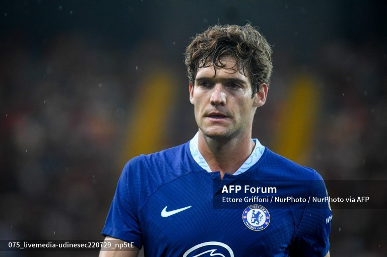 Bek Chelsea, Marcos Alonso (AFP/Ettore Griffon)