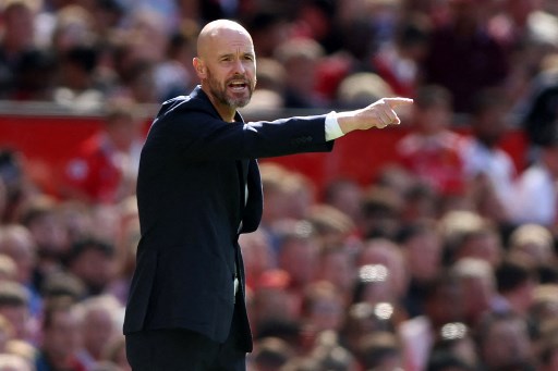Erik ten Hag. (Nigel Roddis / AFP)