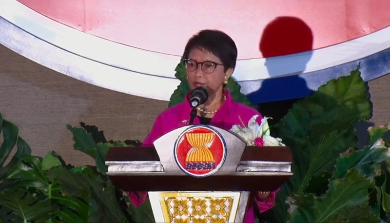 ?Menteri Luar Negeri Retno Marsudi menegaskan, ASEAN tidak boleh tersandera masalah Myanmar. Foto: Medcom.id/Marcheilla Ariesta