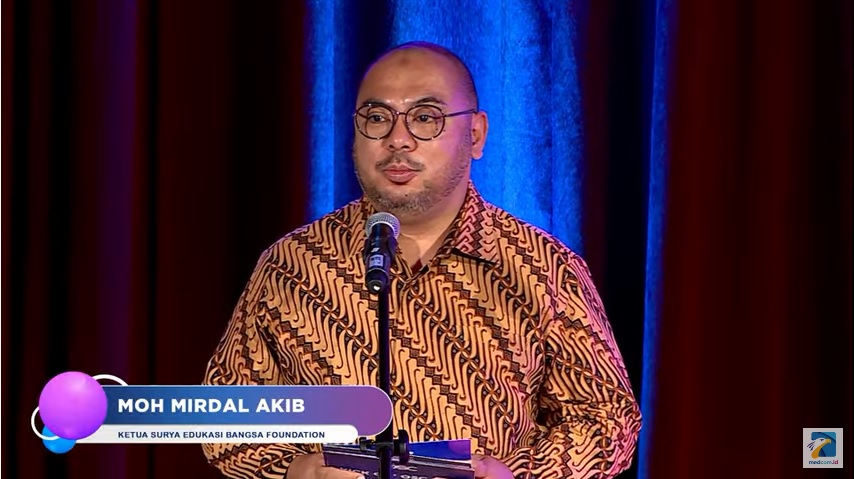 Ketua Surya Edukasi Bangsa Foundation dan CEO Media Group, Mohammad Mirdal Akib. YouTube Medcom.id