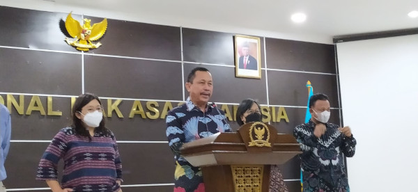 Ketua Komnas HAM Ahmad Taufan Damanik. Medcom.id/Candra Yuri Nuralam