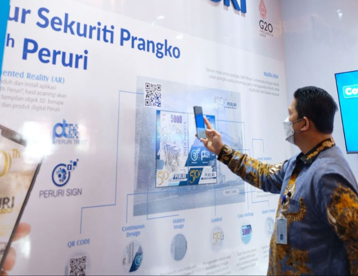 Manfaatkan Tekonologi Digital, Peruri Perkuat Keamanan Prangko