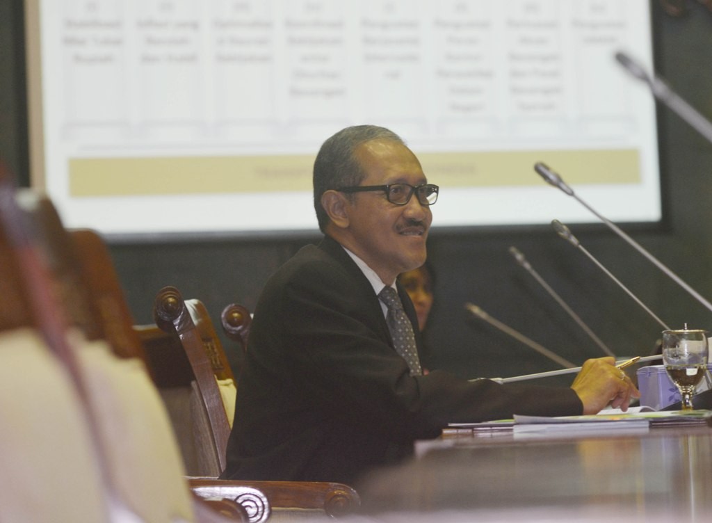  Deputi Gubernur Bank Indonesia (BI) Dody Budi Waluyo. Foto: Mi/Irfan. 