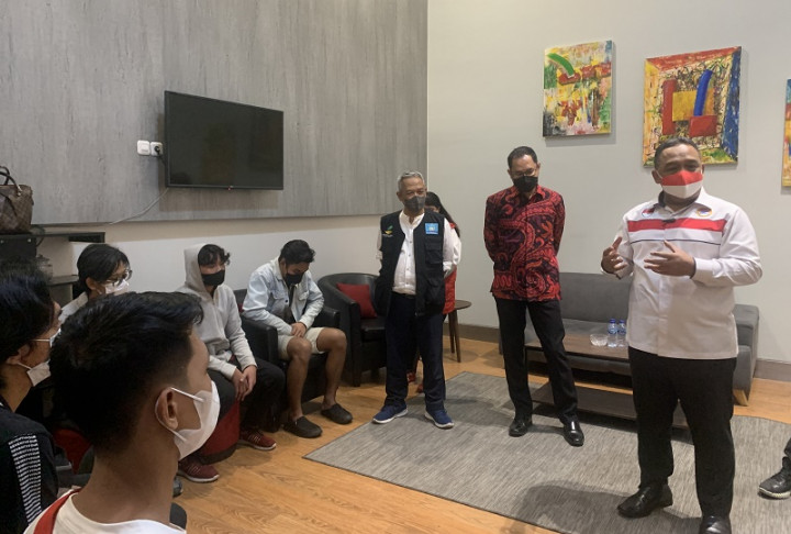 14 WNI Korban Penyekapan di Kamboja Tiba di Tanah Air via Bandara Soetta