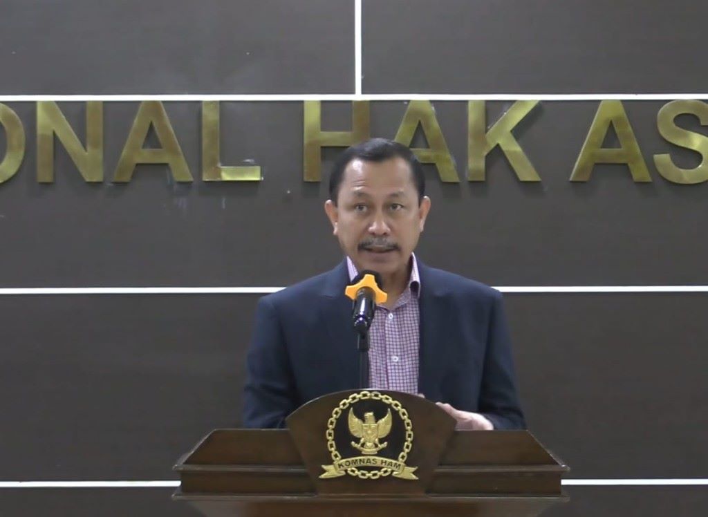 Ketua Komnas HAM Ahmad Taufan Damanik. Foto: Medcom.id/Siti Yona Hukmana.