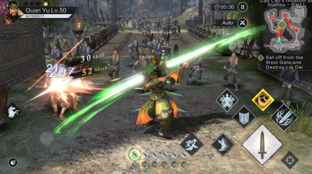 Gameplay Dynasty Warriors: Overlords.