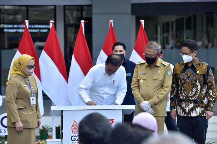 Jokowi Resmikan Tower A dan B RSUD dr. Soedarso Pontianak